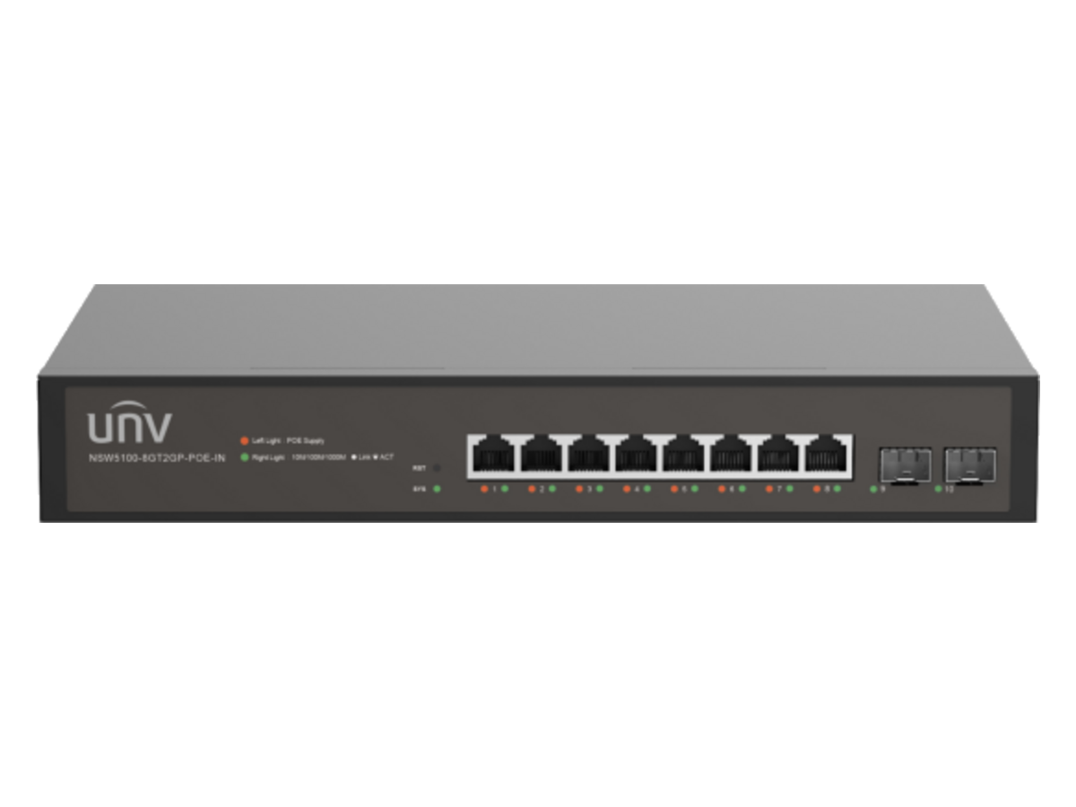 NSW5100-8GT2GP-POE-IN Uniview NSW5100-8GT2GP-POE-IN 產品圖片