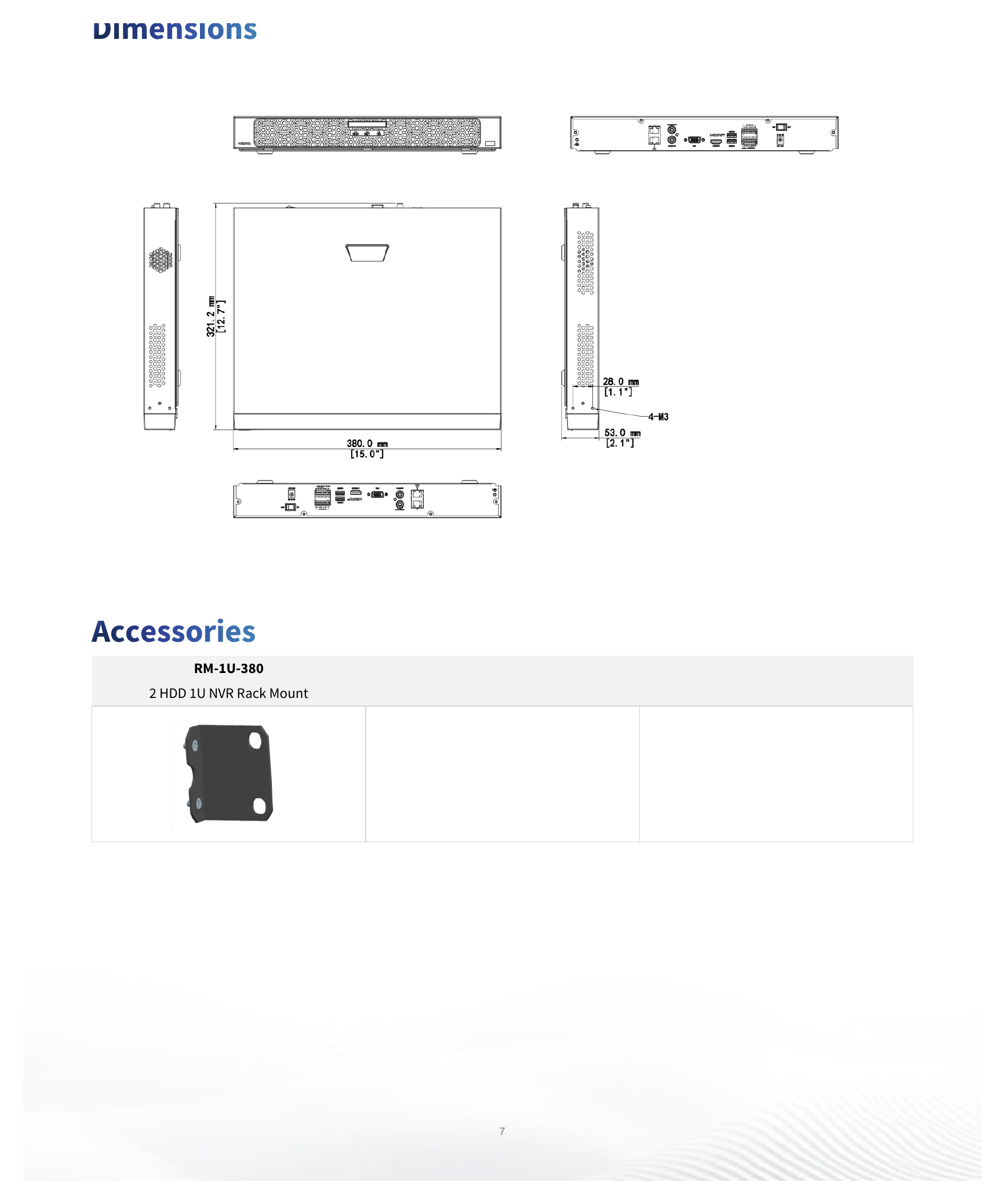 NVR502-09B-IQ 外形尺寸圖 詳見圖示｜Unit: mm