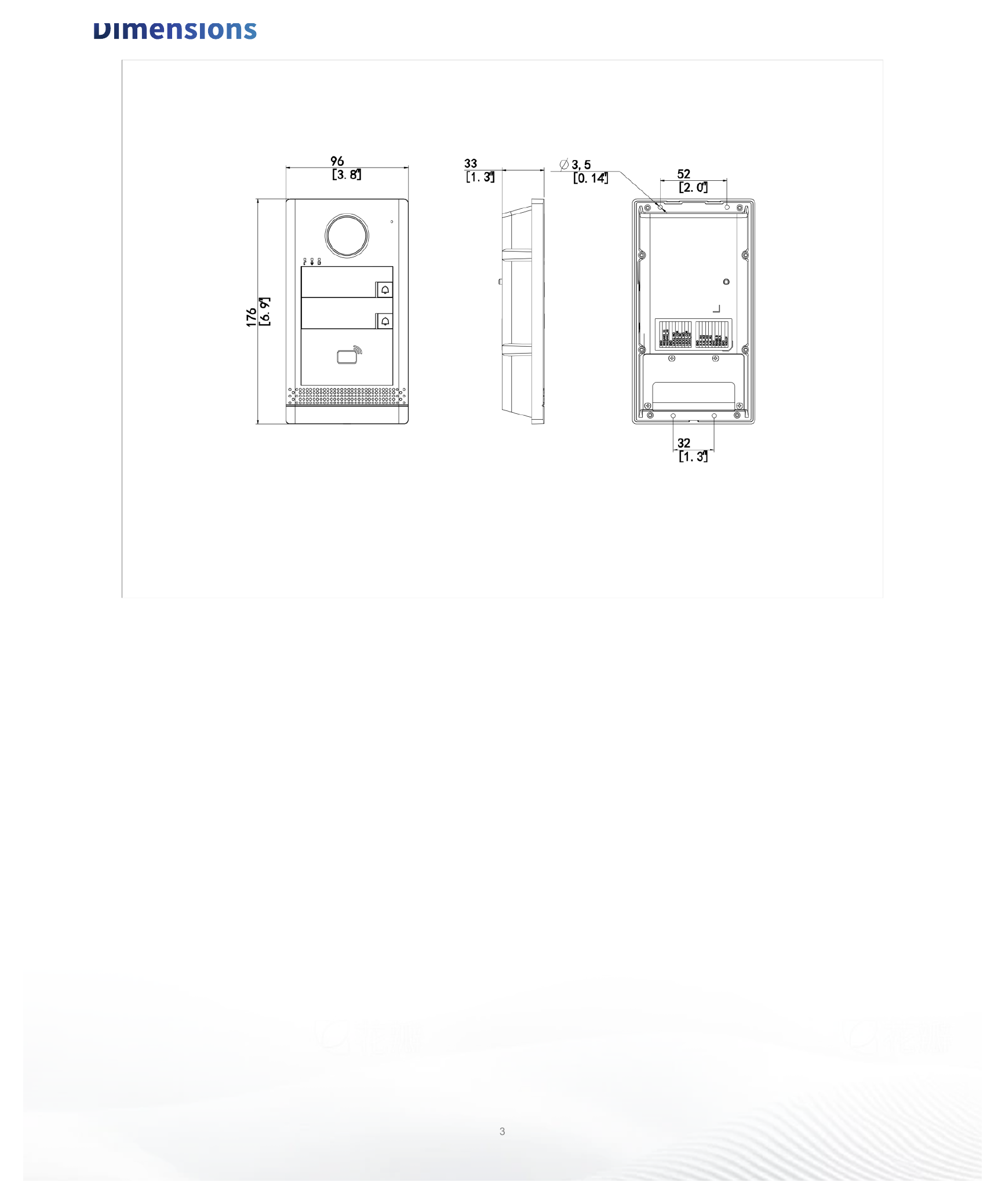 OEU-202S-HMK2 外形尺寸圖 詳見圖示｜Unit: mm