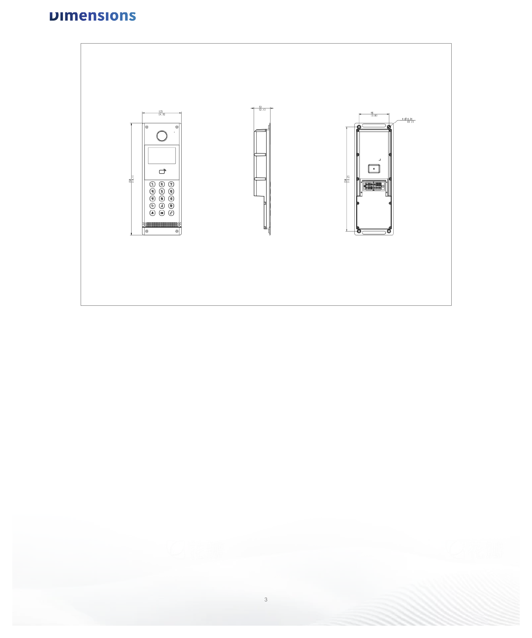 OEU-301S-HMKA 外形尺寸圖 詳見圖示｜Unit: mm