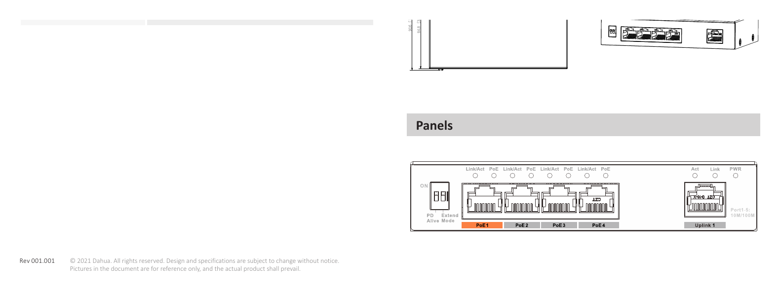 PFS3005-4ET-60 外形尺寸圖 130 mm × 85 mm × 26 mm (5.12" × 3.35" × 1.02") 90.6 [3.57] 84.8 [3.34] Panels｜重量 0.30 kg (0.64 lb)｜Unit: mm