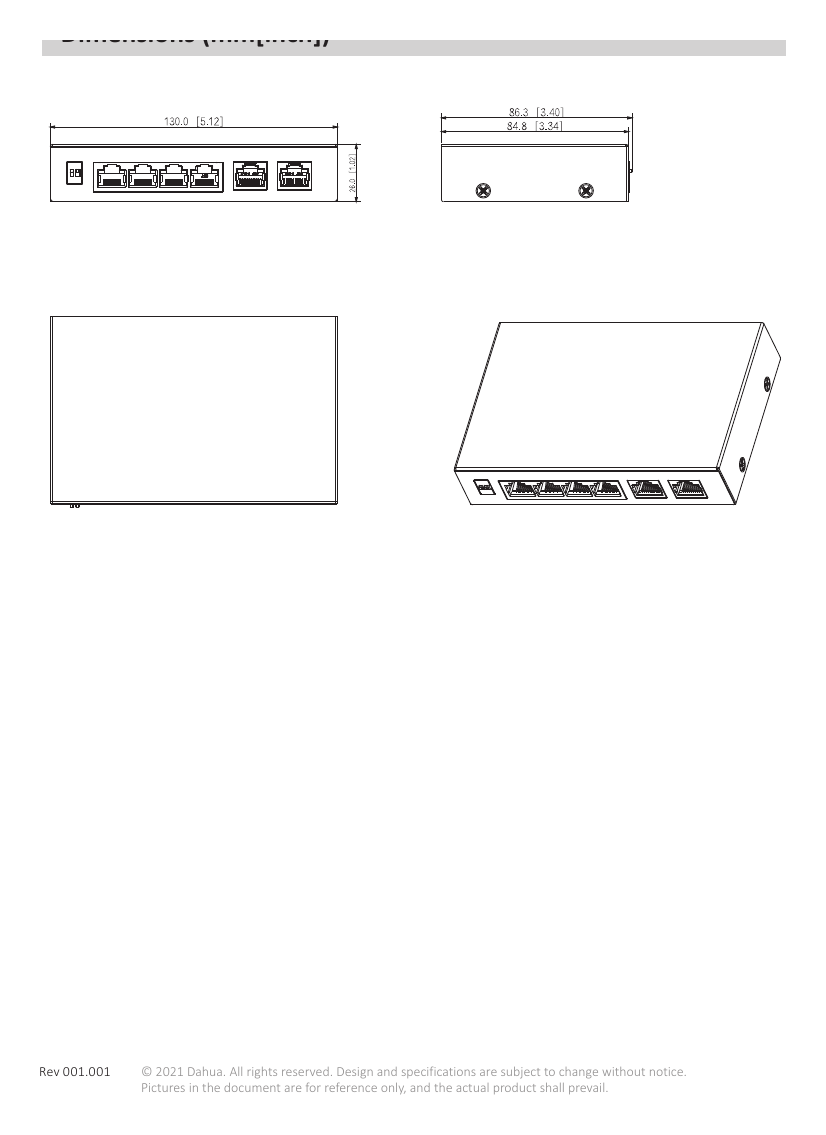 PFS3006-4ET-60 外形尺寸圖 詳見圖示｜Unit: mm