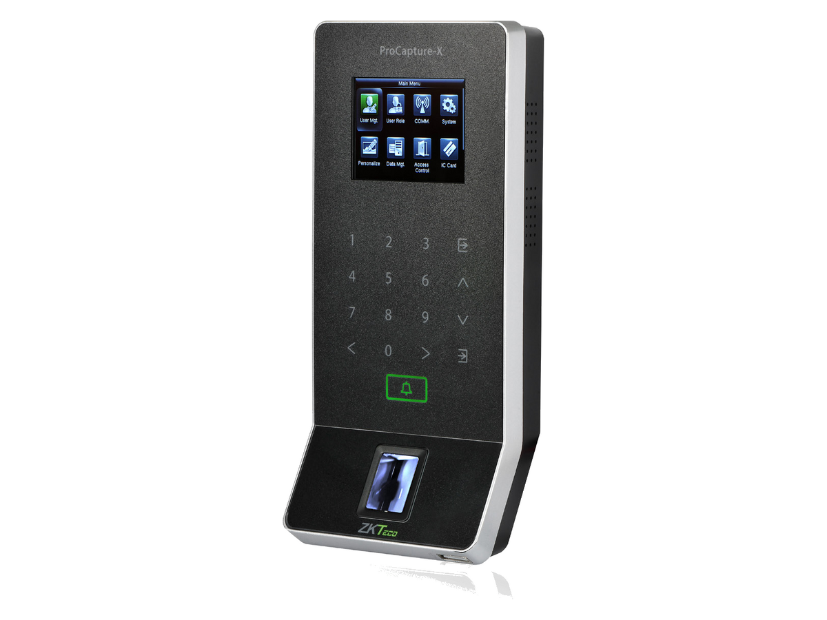 ProCapture-X ZKTeco 指紋卡片門禁考勤機 產品圖片