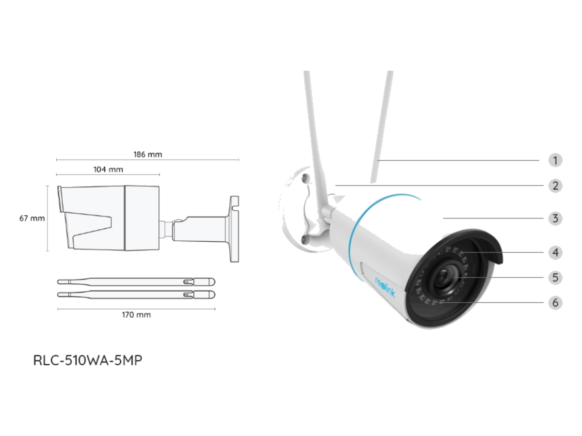 RLC-510WA-1749175968941-RLC-510WA reolink Smart 5MP 5/2.4 GHz Wi-Fi 產品圖片