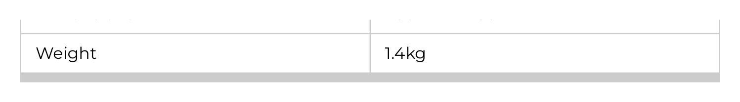 RLK8-1200D4-A-1741699792055-RLN8-410 外形尺寸圖 260 x 41 x 230mm｜重量 1.4kg Gallery & Specs 1. Mount 2. Metal Aluminum Case 3. Spotlight 4. IR LEDs 5. High Definition Len