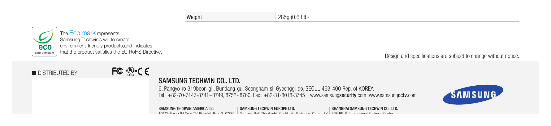SCB-3003-ENG-2P 外形尺寸圖 Unit : mm (inch) Focus Control Simple focus / Manual, Botton control (Manual, Simple focus, Day & Night)｜重量 285g (0.63 l