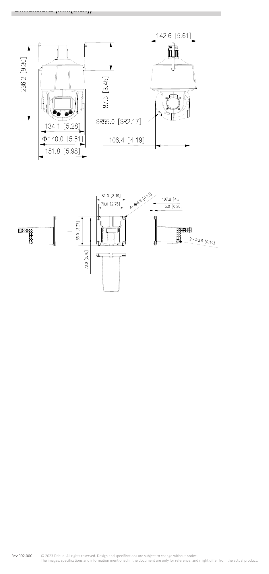 SD3C405DB-GNY-AW-PV-S0 外形尺寸圖 詳見圖示｜Unit: mm