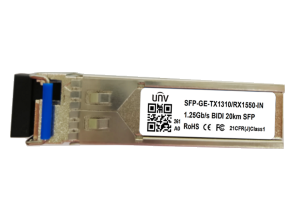 SFP-GE-TX1310-RX1550-IN Uniview SFP-GE-TX1310RX1550-IN 產品圖片