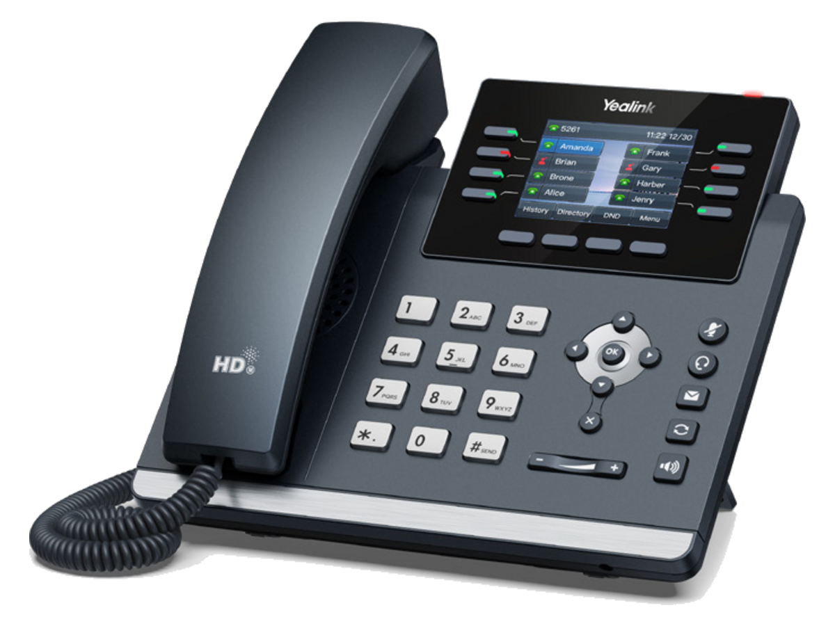 SIP-T44U Yealink T44U 企業IP電話 產品圖片