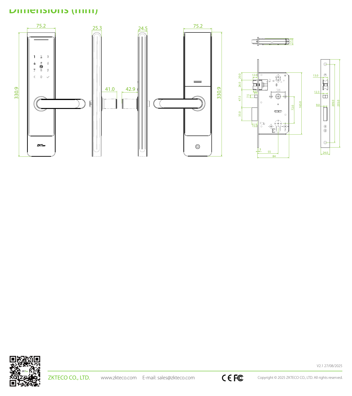 SL03-T420H 外形尺寸圖 詳見圖示|Unit: mm