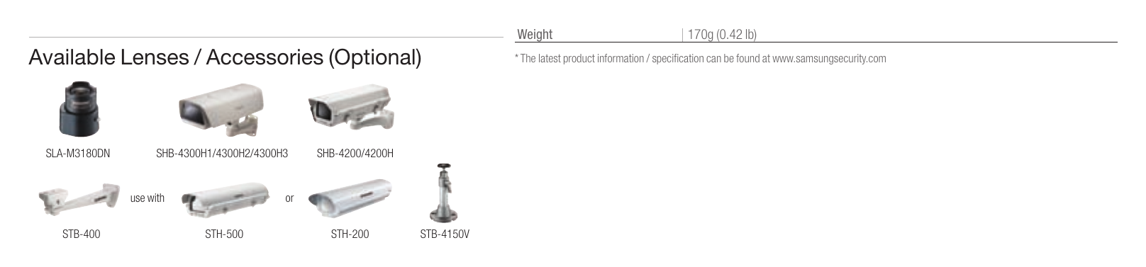 SNB-7001 外形尺寸圖 Unit : mm (inch)｜重量 170g (0.42 lb)｜Unit: mm
