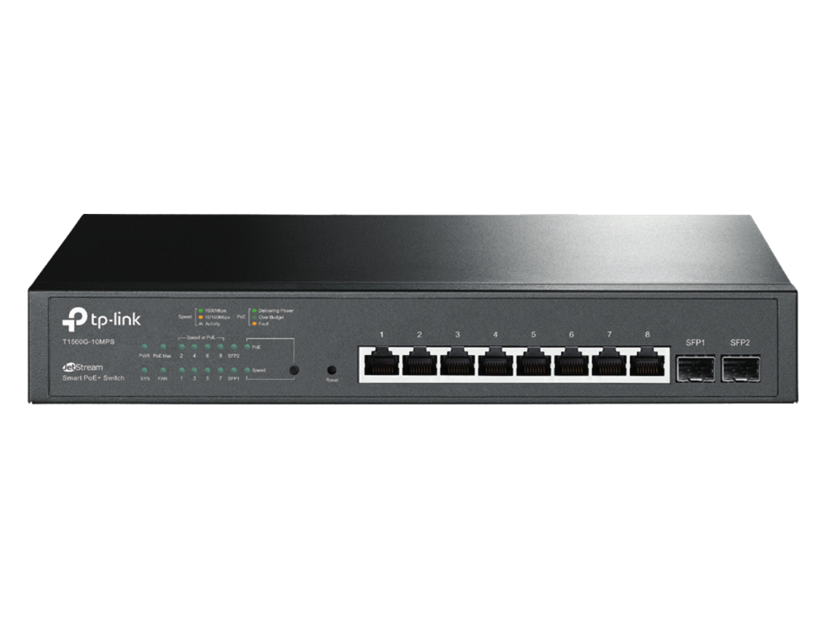 T1500G-10MPS(UN)-1.0 tp-link Smart PoE+ Switch with 2 產品圖片