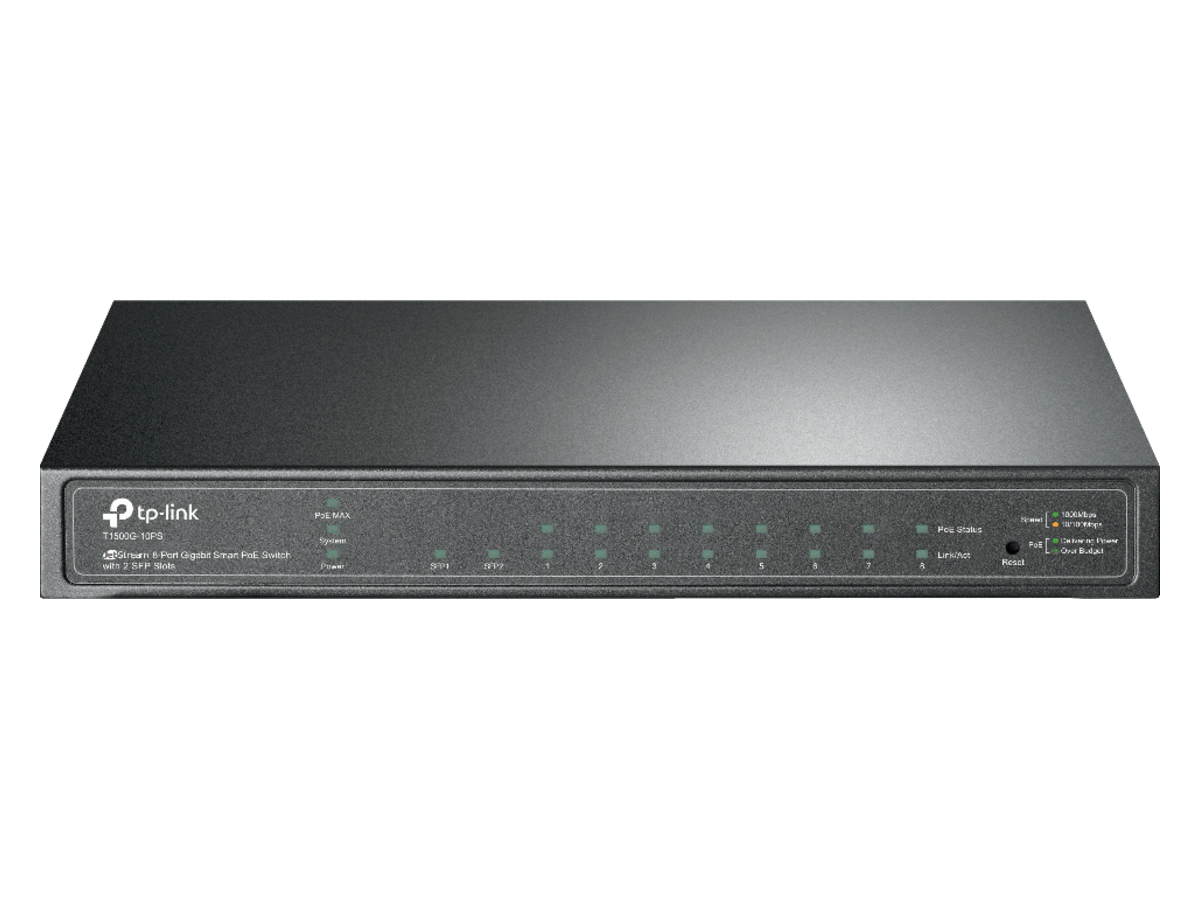 T1500G-10PS(UN)-V1 tp-link Smart PoE Switch with 2 產品圖片