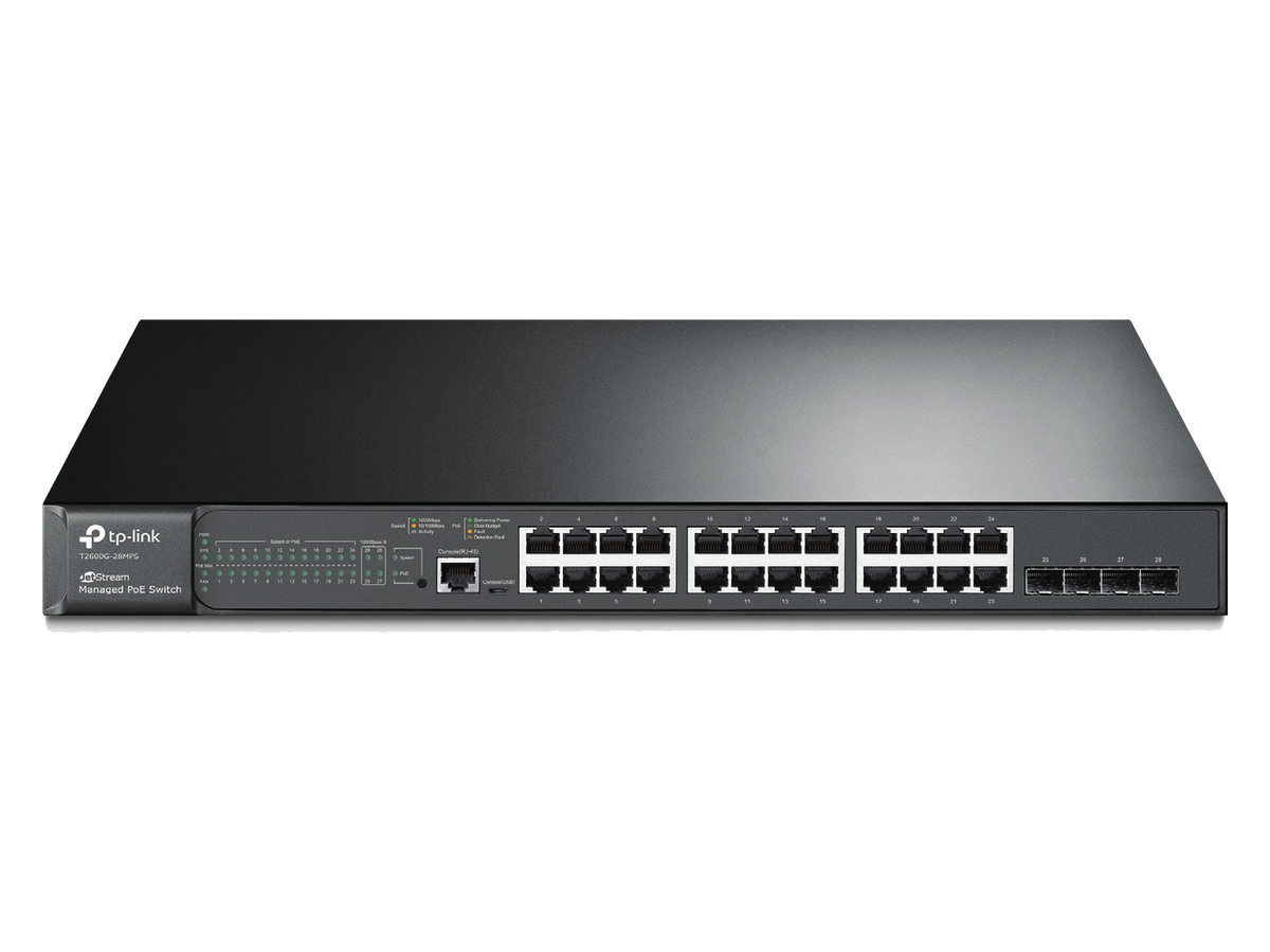 T2600G-28MPS(UN)-2.0 tp-link PoE JetStream, 產品圖片