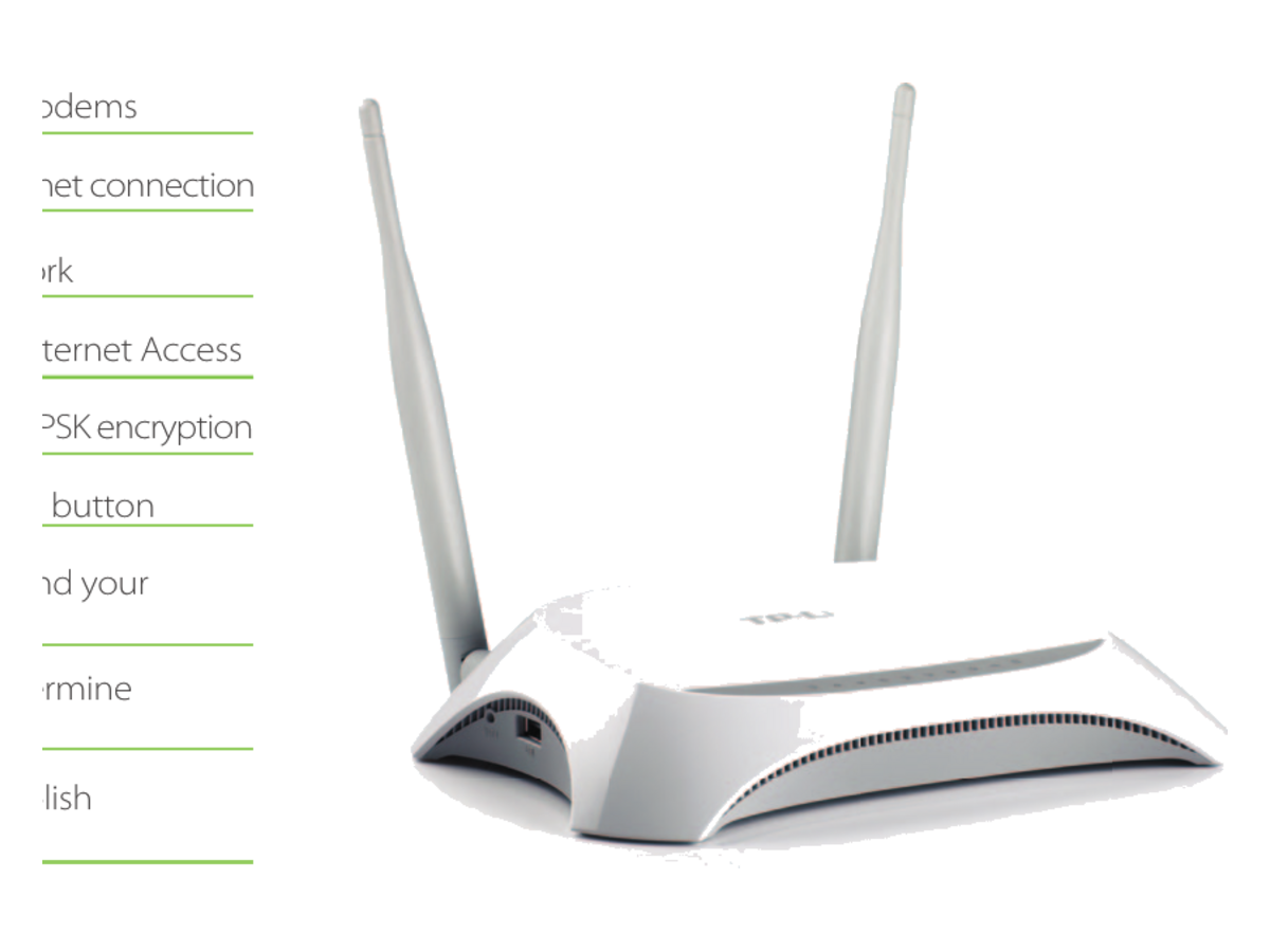 TL-MR3420-V2.0 tp-link TL-MR3420 產品圖片