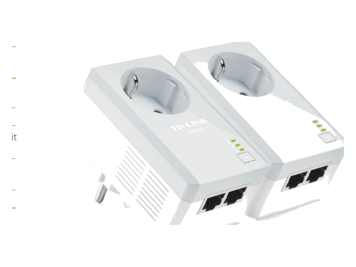 TL-PA4020PKIT(EU-V1 tp-link with AC Pass Through Starter Kit 產品圖片