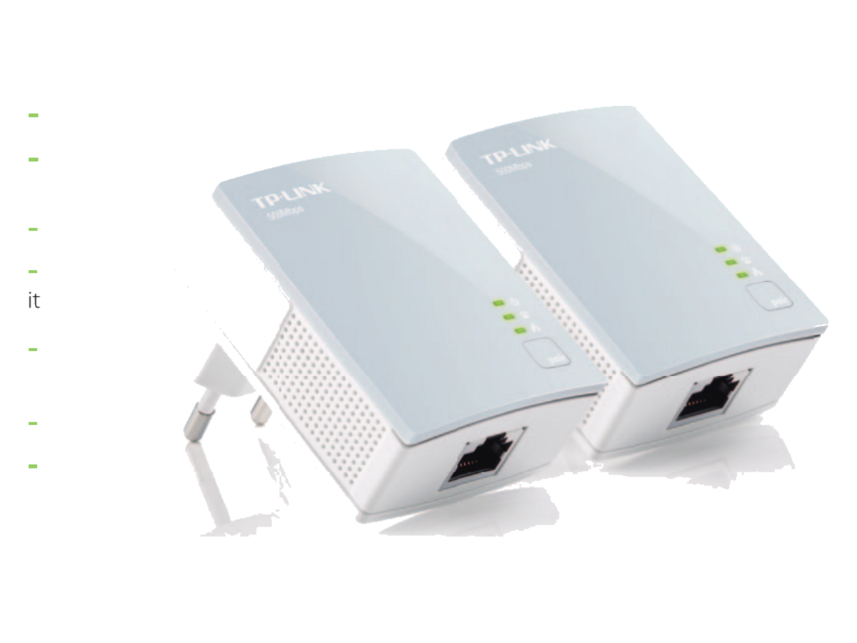 TL-PA411KIT(EU-V2 tp-link Powerline Adapter Starter Kit 產品圖片