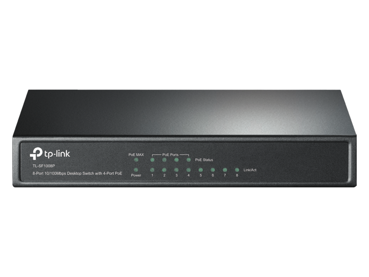 TL-SF1008P(UN)-V5 tp-link Desktop Switch with 4-Port PoE 產品圖片