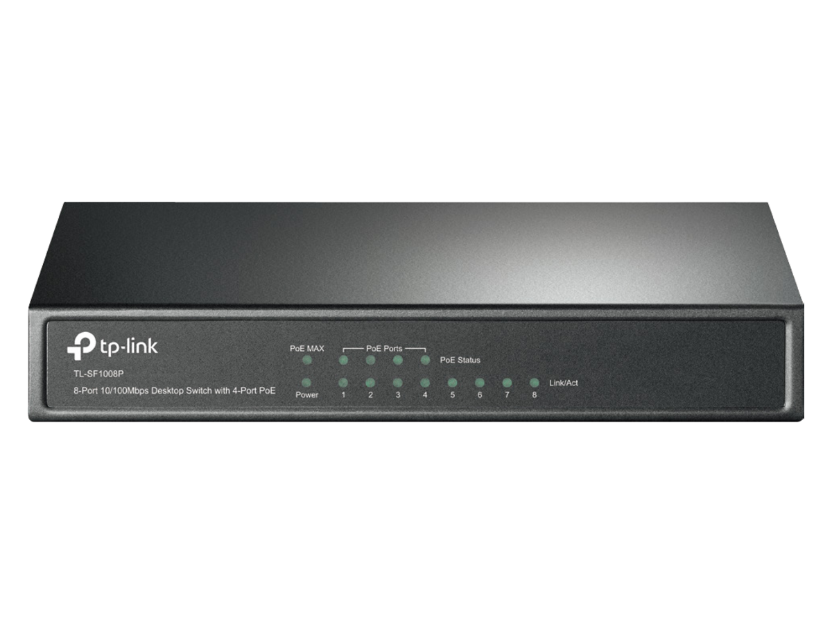 TL-SF1008P(UN)5.0 tp-link Desktop Switch with 4-Port PoE 產品圖片