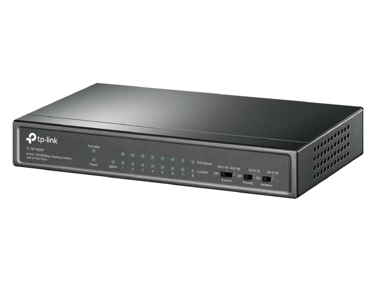 TL-SF1009P%28UN%29-1.0 tp-link Desktop Switch with 8-Port PoE+ 產品圖片
