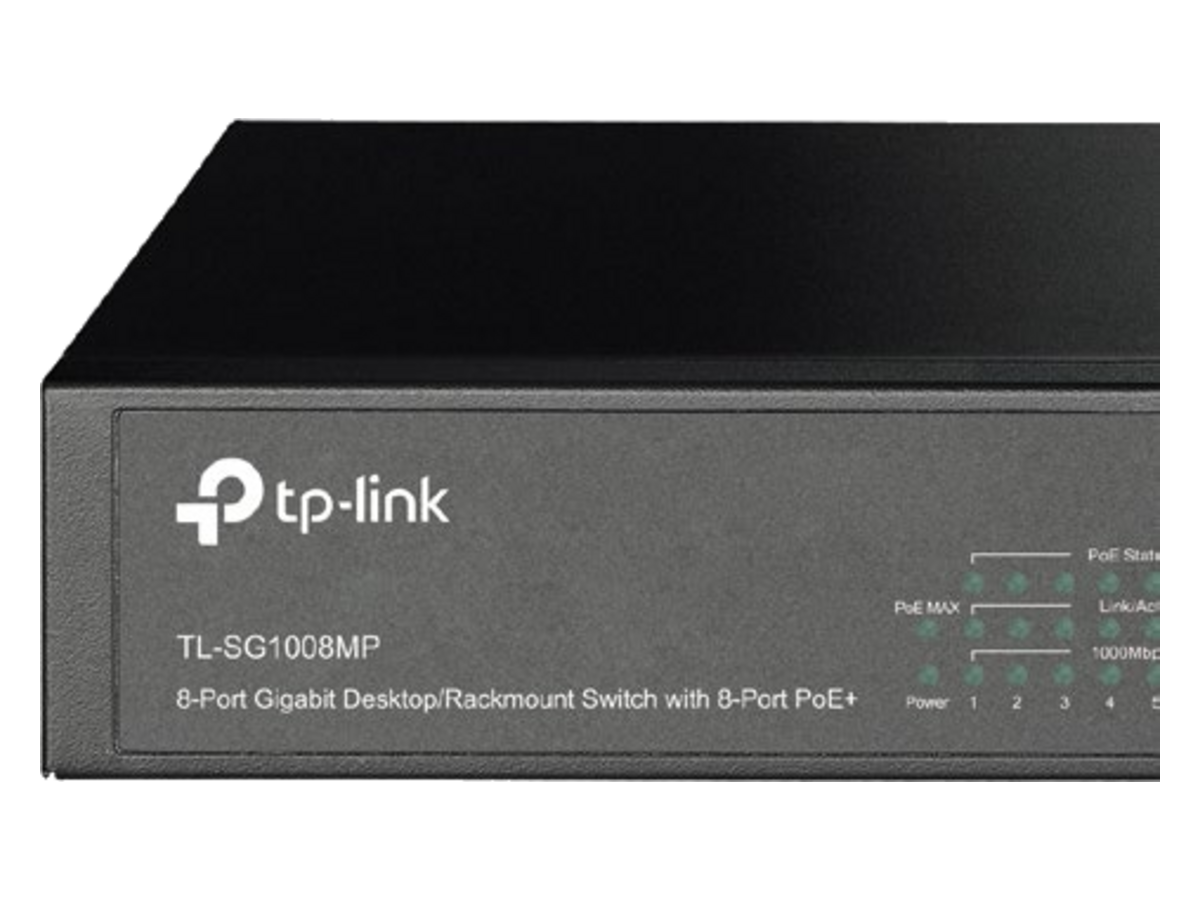 TL-SG1008MP(UN)-2.0 tp-link Switch with 8-Port PoE+ 產品圖片