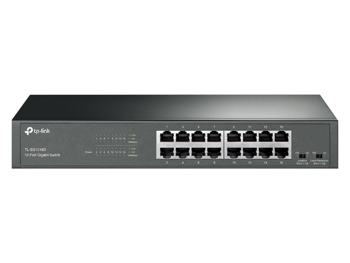 TL-SG1016D TP-Link TL-SG1016D/TL-SG1024D 產品圖片
