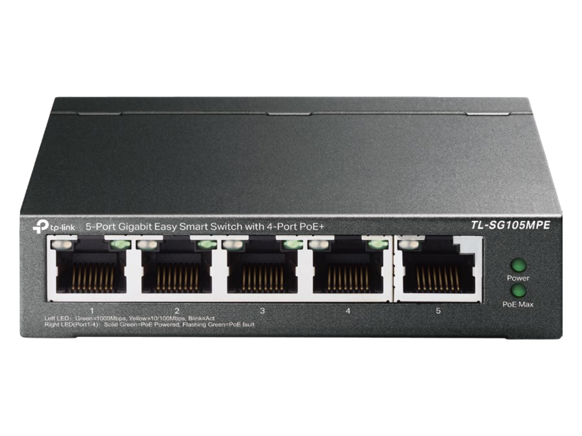 TL-SG105MPE TP-Link with 4-Port PoE+ 產品圖片