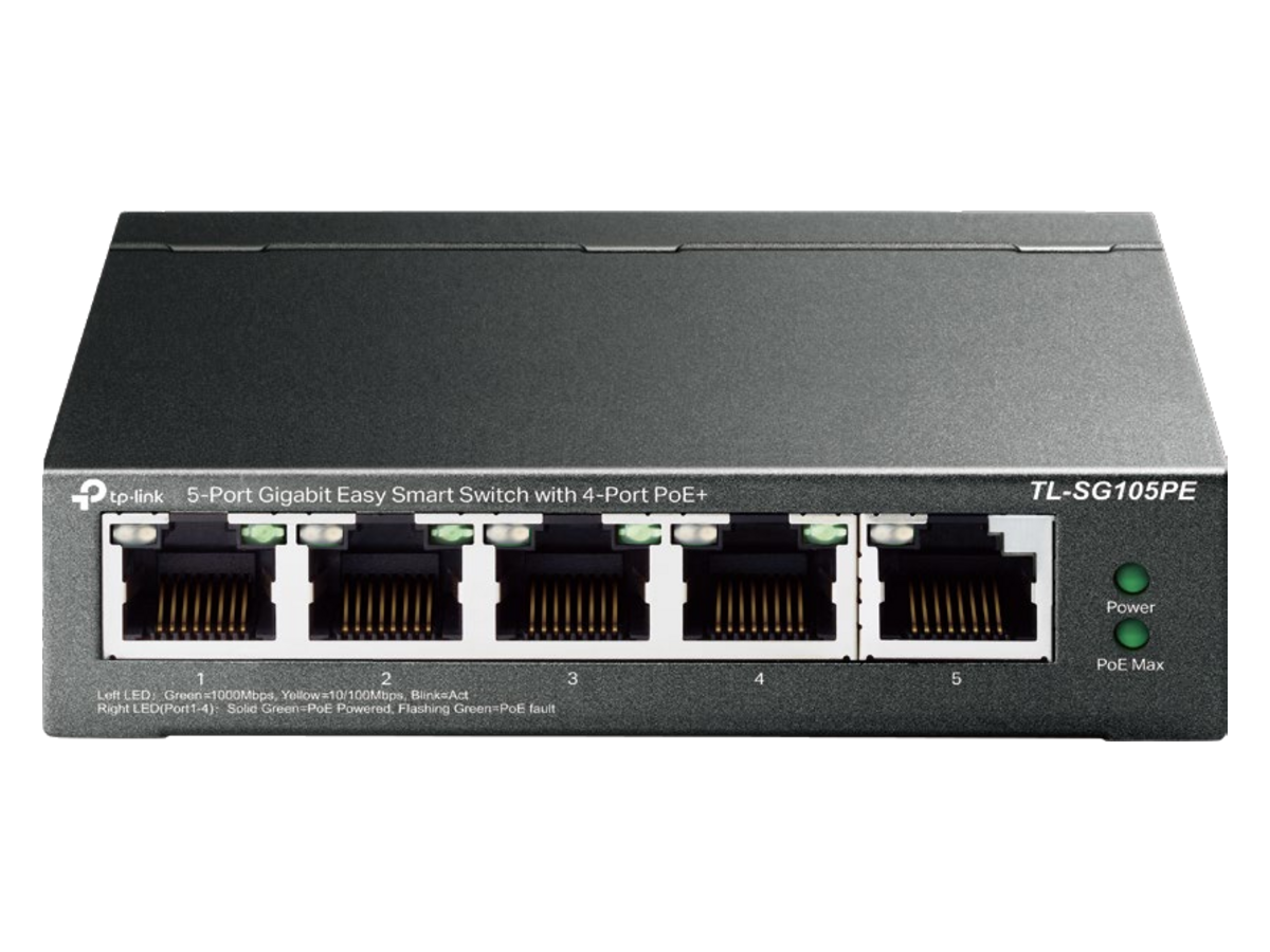 TL-SG105PE(UN)1.0 tp-link with 4-Port PoE+ 產品圖片
