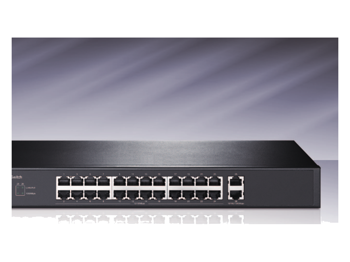 TL-SL1226-V3 tp-link 24-Port 10/100Mbps + 產品圖片