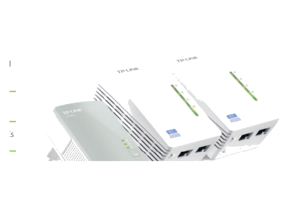 TL-WPA4220T-KIT(EU-V1 tp-link Universal WiFi Range Extender 產品圖片