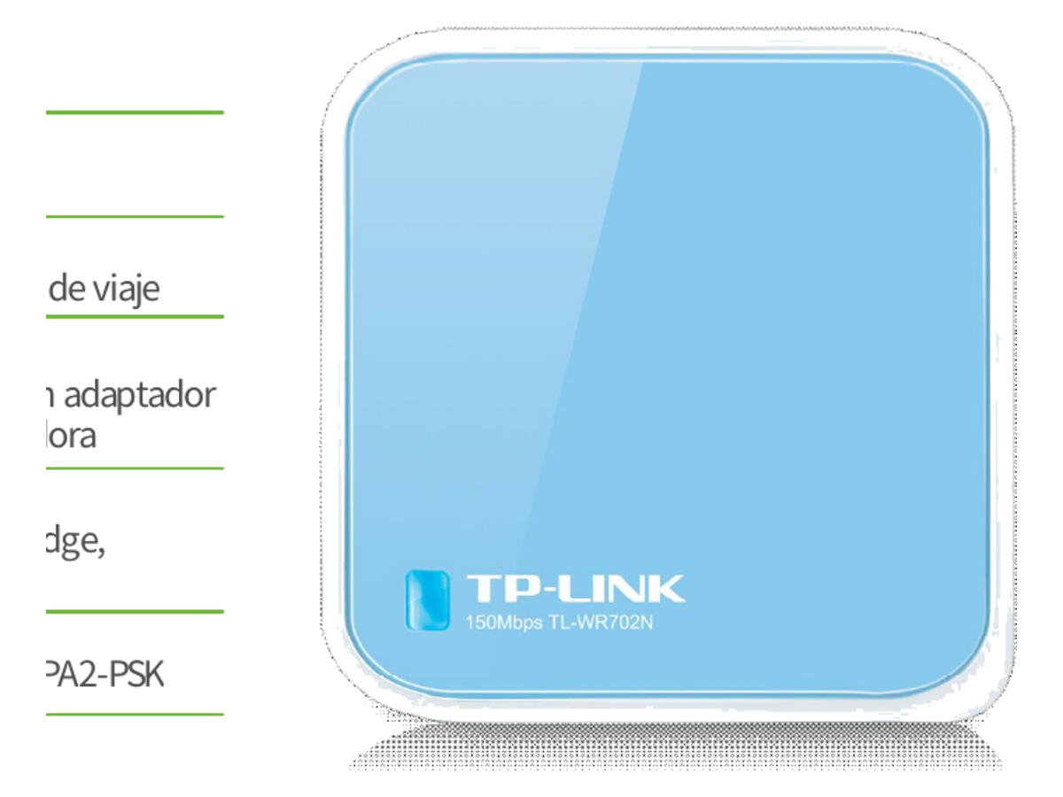 TL-WR702N-V1.0 tp-link N de 150Mbps 產品圖片