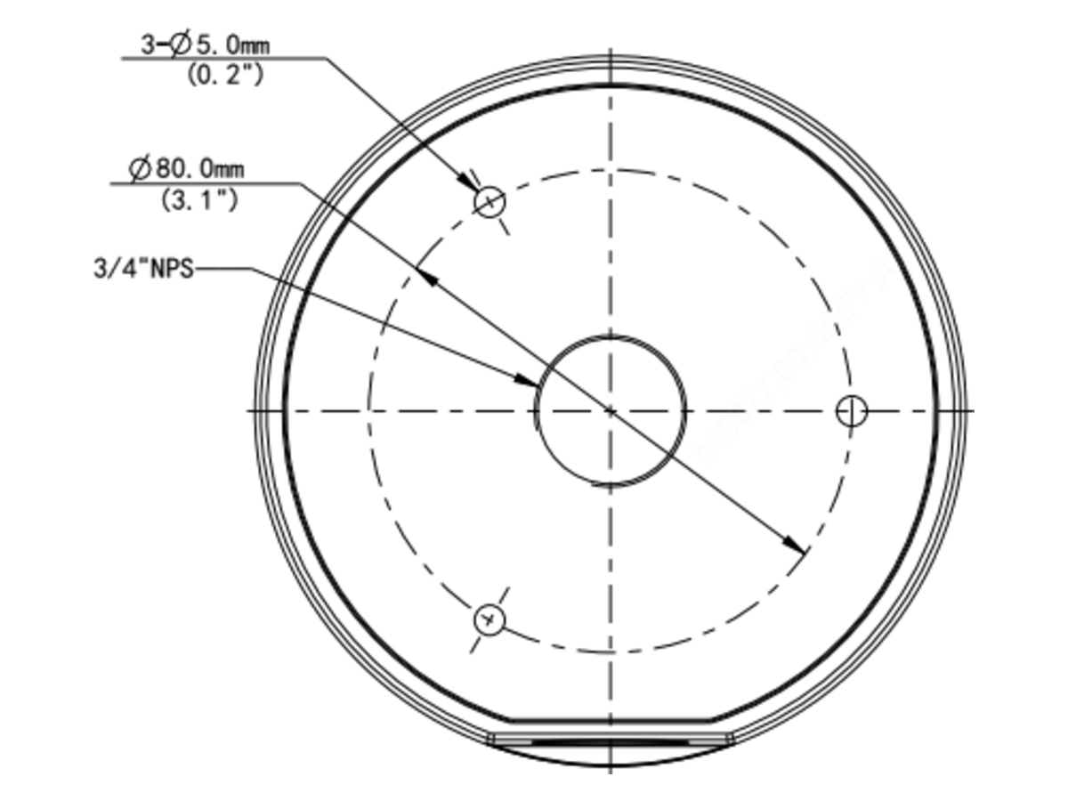TR-JB03-I-IN-FIXED-DOME-JUNCTION-BOX uniview TR-JB03-I-IN 產品圖片