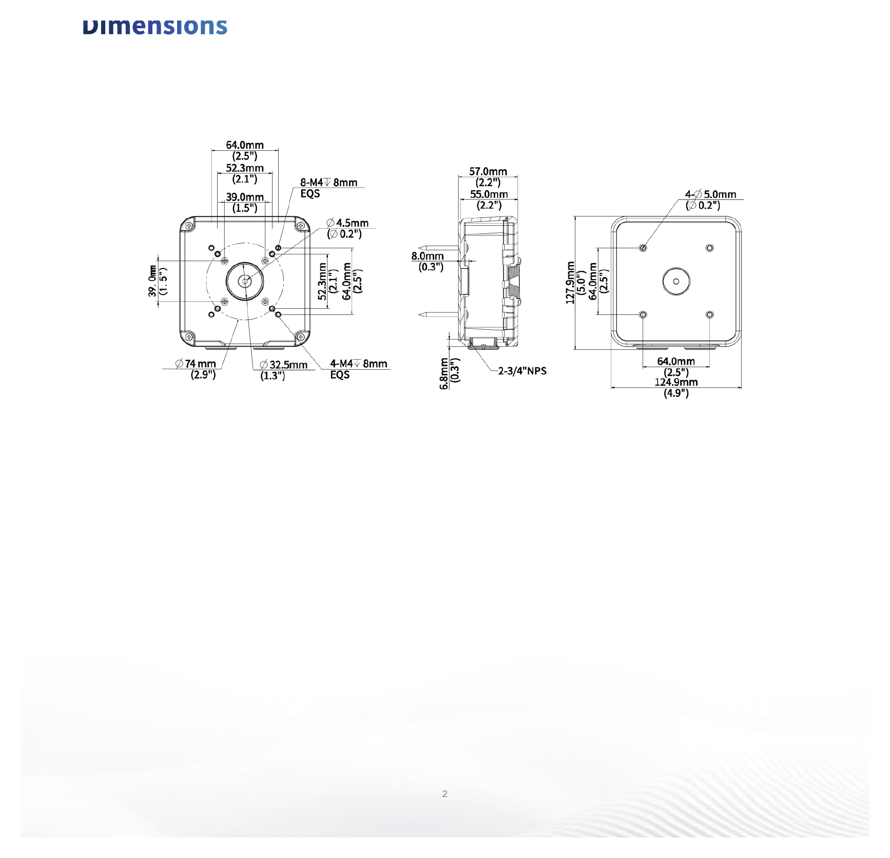 TR-JB07-D-IN-V2 外形尺寸圖 詳見圖示｜Unit: mm