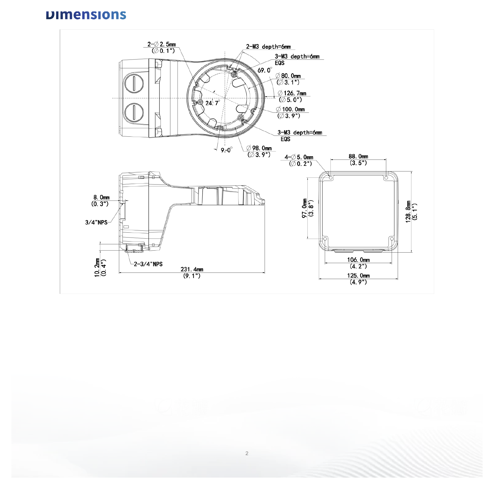TR-JB07-WM03-G-IN 外形尺寸圖 詳見圖示｜Unit: mm