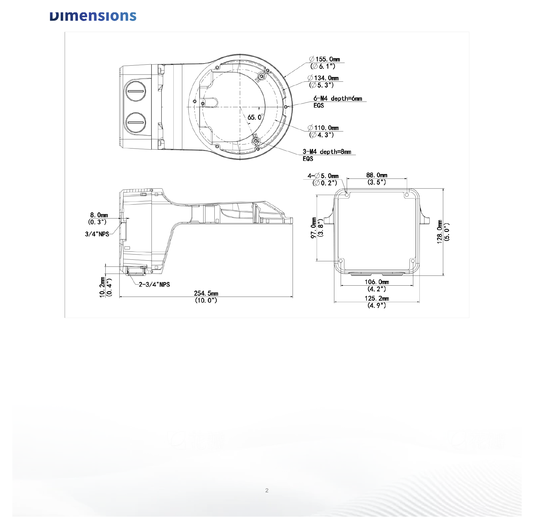 TR-JB07-WM04-B-IN 外形尺寸圖 詳見圖示｜Unit: mm