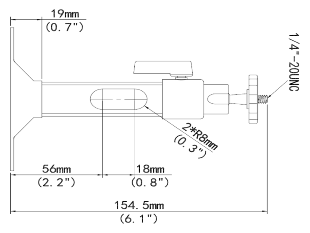 TR-UM06-A-IN-BOX-CAMERA-MOUNT uniview TR-UM06-A-IN Box Camera Mount 產品圖片