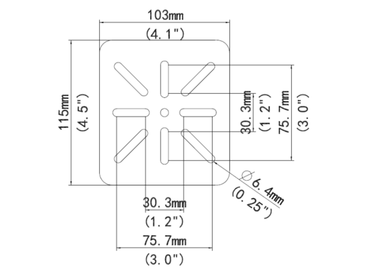 TR-UV06-A-IN-HOUSING-BRACKET uniview TR-UV06-A-IN Housing Bracket 產品圖片