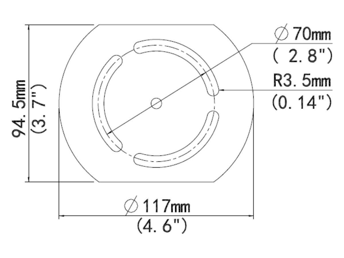 TR-UV06-IN-HOUSING-BRACKET uniview TR-UV06-IN Housing Bracket 產品圖片