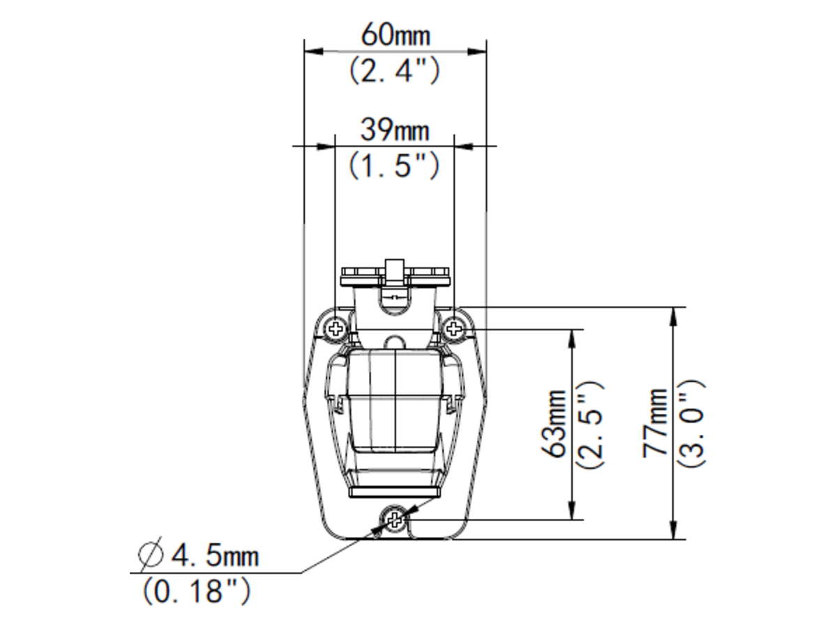 TR-WM06-C-IN-BOX-WALL-MOUNT uniview TR-WM06-C-IN Bullet Wall Mount 產品圖片