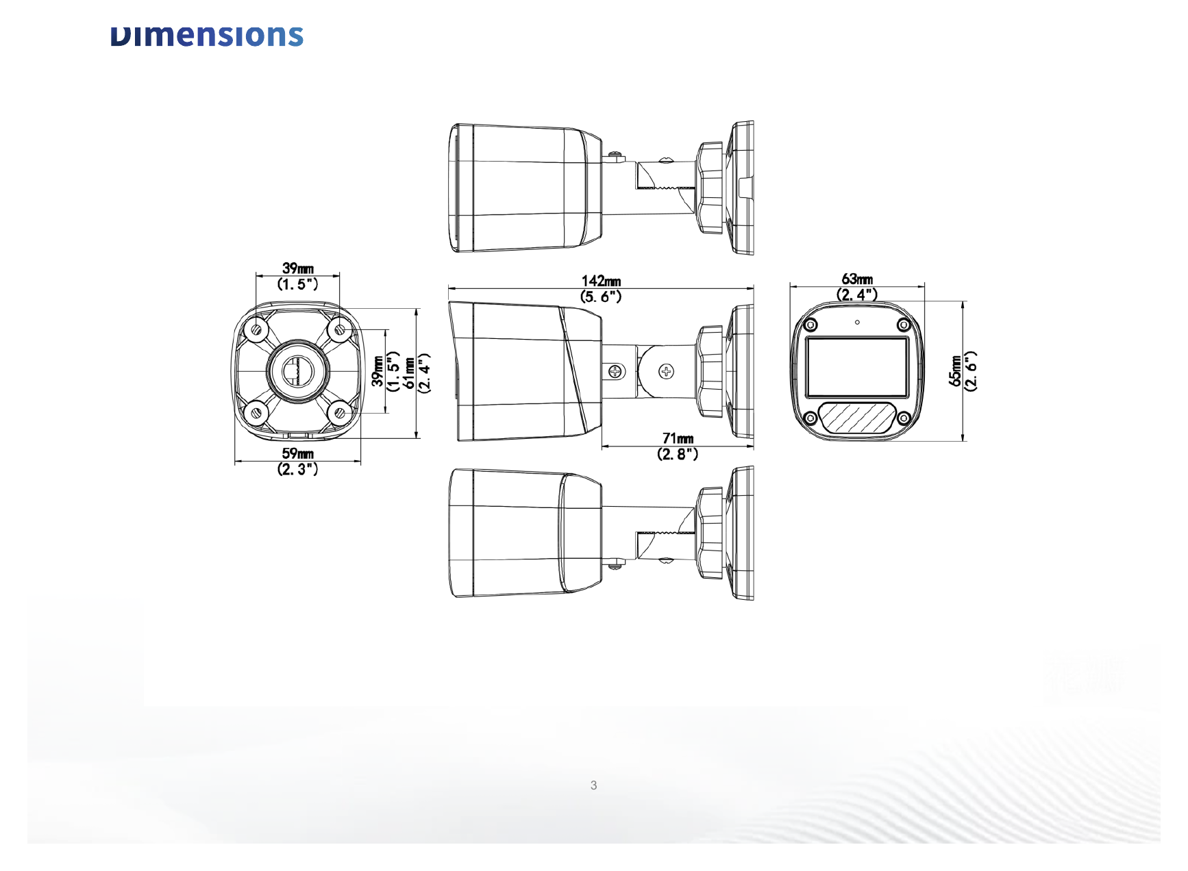 UAC-B112-AF28 外形尺寸圖 142mm*63mm*65mm (L*W*H)｜重量 135g(0.30lb) 11 Languages: English, German, Spanish (Latin America), French, Italian, Japanes