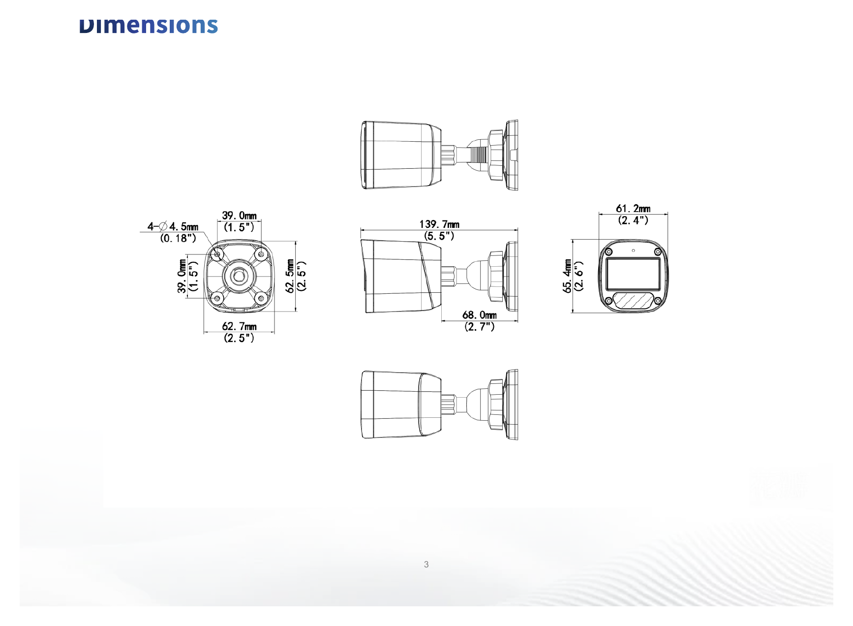 UAC-B112-AF28-DL 外形尺寸圖 140mm*61mm*65mm (L*W*H)｜重量 142g (0.31lb) 11 Languages: English, German, Spanish (Latin America), French, Italian, Japane