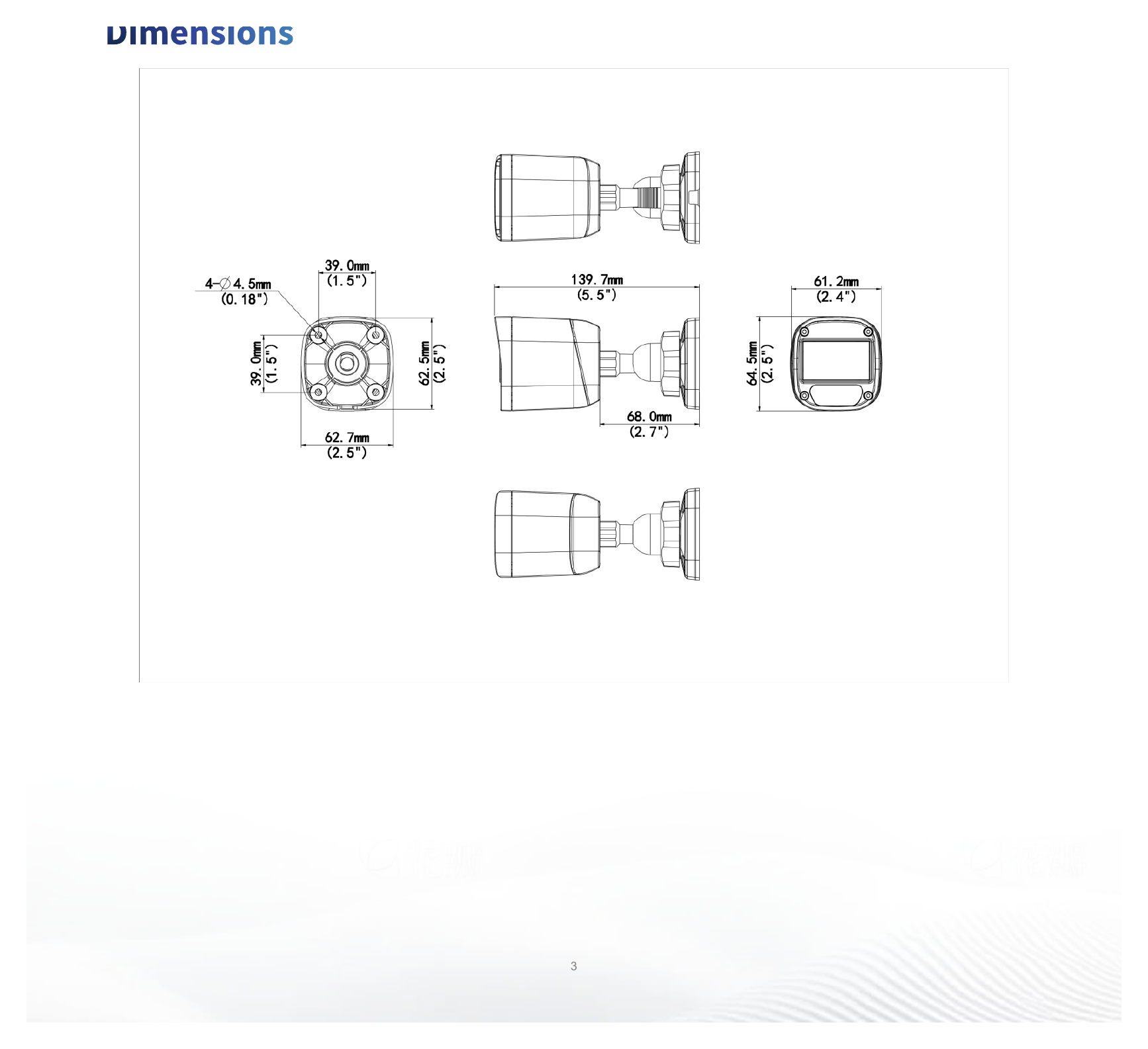 UAC-B112-F28-W-X 外形尺寸圖 142mm*63mm*65mm (L*W*H)｜重量 145g(0.32lb) 11 Languages: English, German, Spanish (Latin America), French, Italian, Japanes