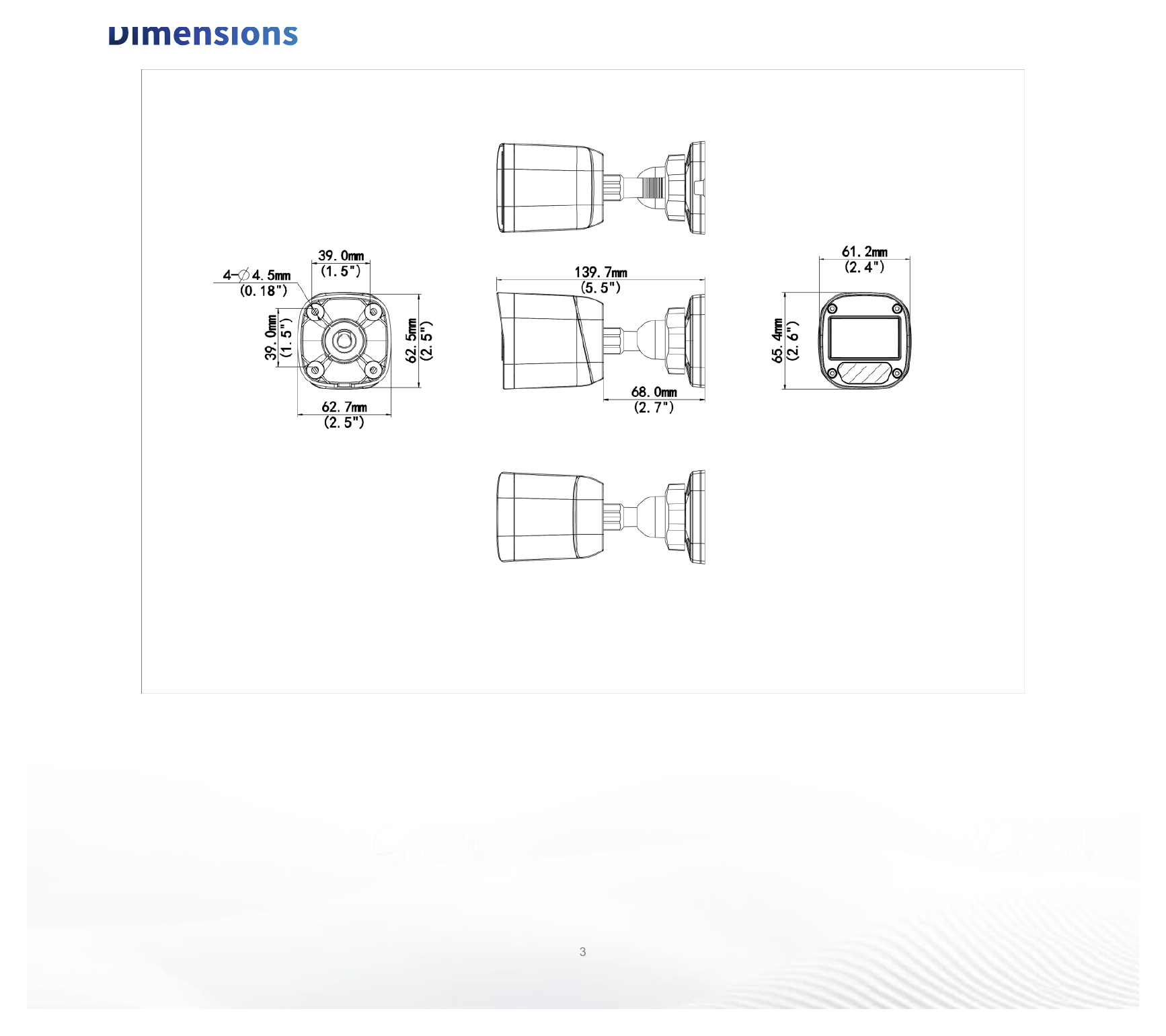 UAC-B112-F28-X 外形尺寸圖 139.7mm*62.7mm*65.4mm (L*W*H) 142mm*63mm*65mm (L*W*H)｜重量 145g(0.32lb) 11 Languages: English, German, Spanish (Latin Amer