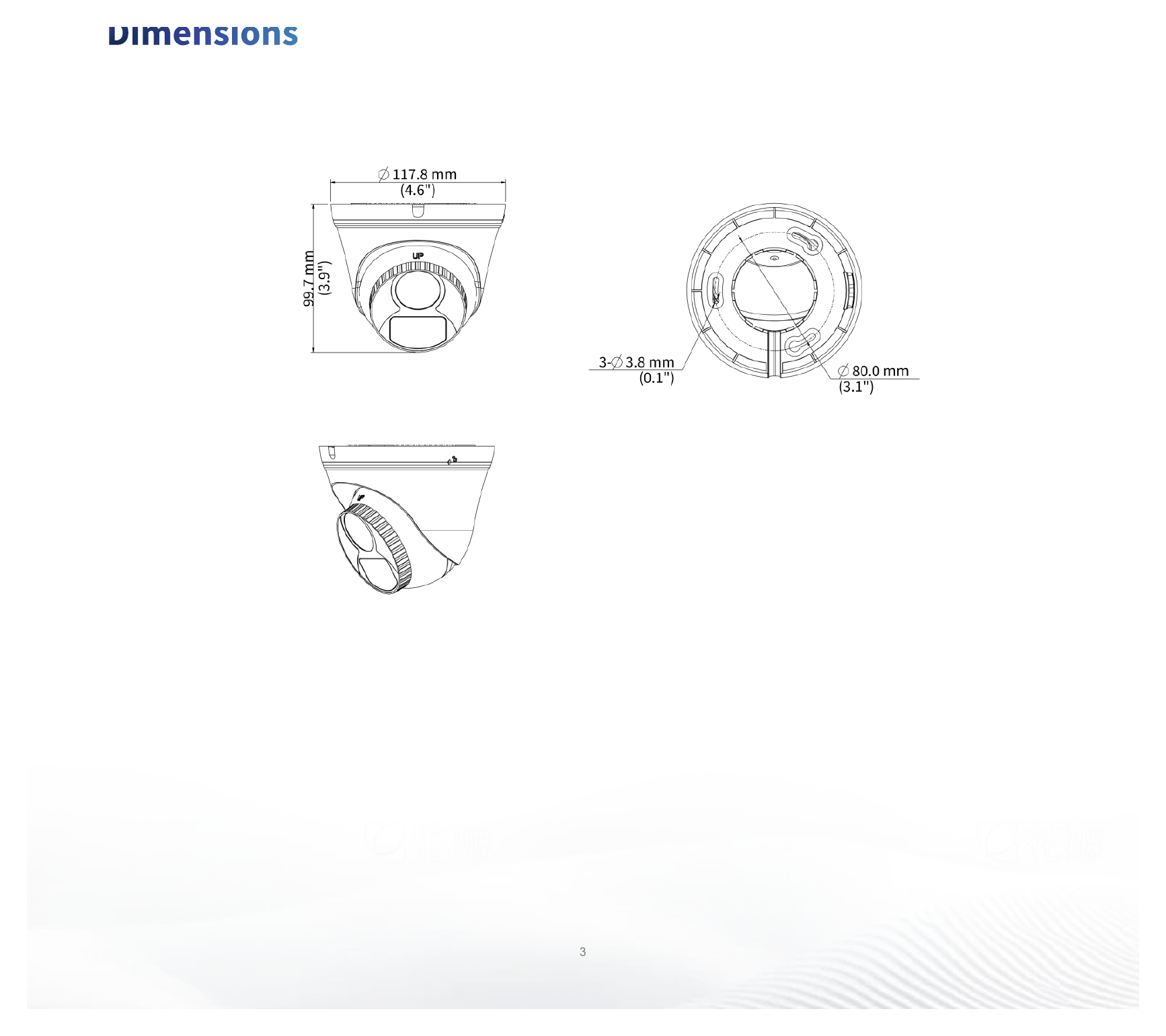 UAC-T112-F28-X 外形尺寸圖 Φ118mm*96mm (diameter*height)｜重量 182g(0.40lb) 11 Languages: English, German, Spanish (Latin America), French, Italian, J