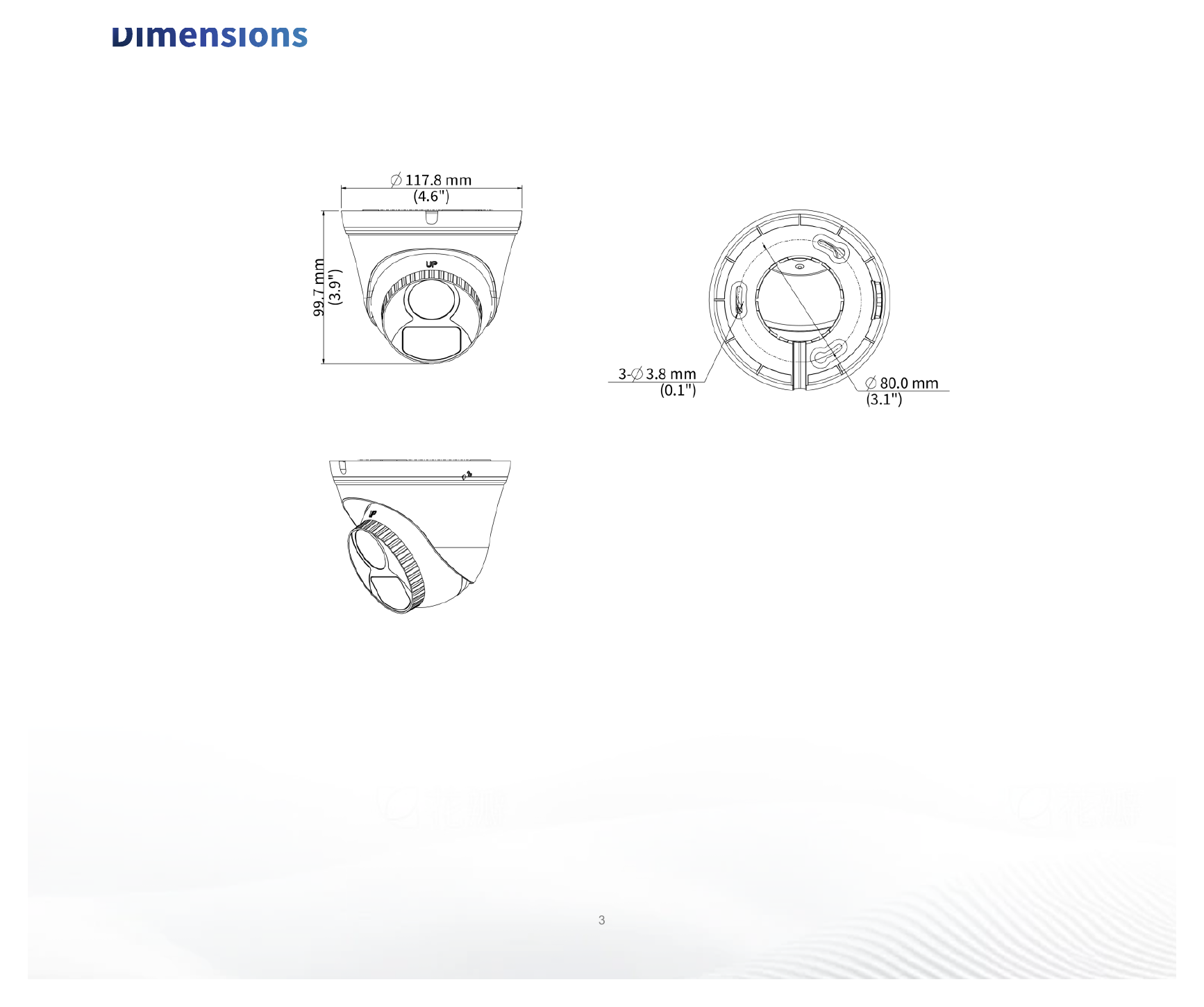 UAC-T115-F28 外形尺寸圖 Φ118mm*96mm (diameter*height)｜重量 182g(0.401lb) 11 Languages: English, German, Spanish (Latin America), French, Italian,