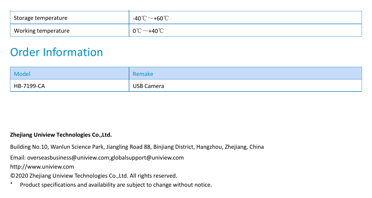 UNV-HB-7199-CA-USB-HD-CAMERA 外形尺寸圖 118mm(L)×37.2mm(W)×30.8mm(H)｜Unit: mm