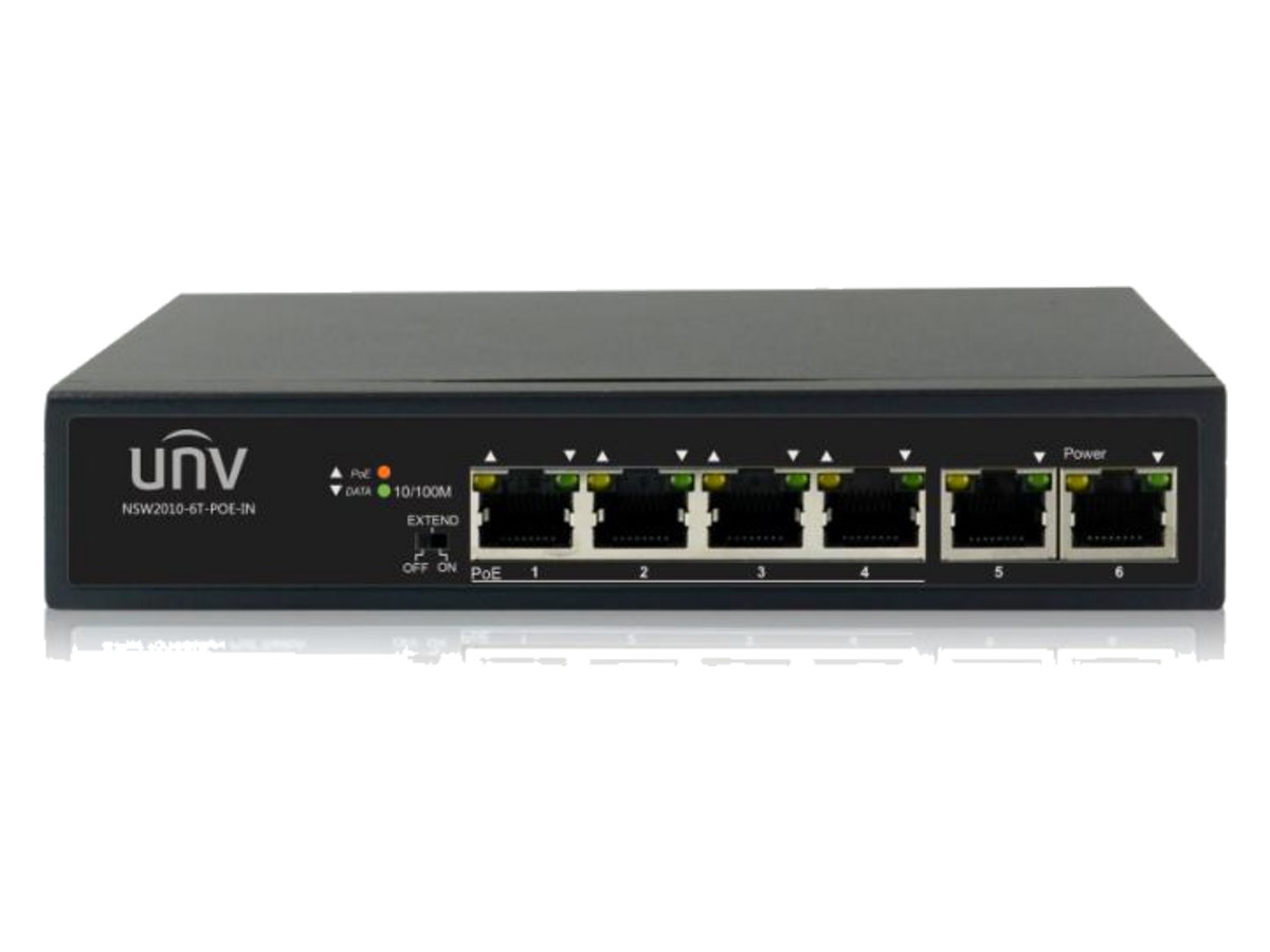 UNV-NSW2010-6T-POE-IN-SWITCH uniview NSW2010-6T-POE-IN 產品圖片