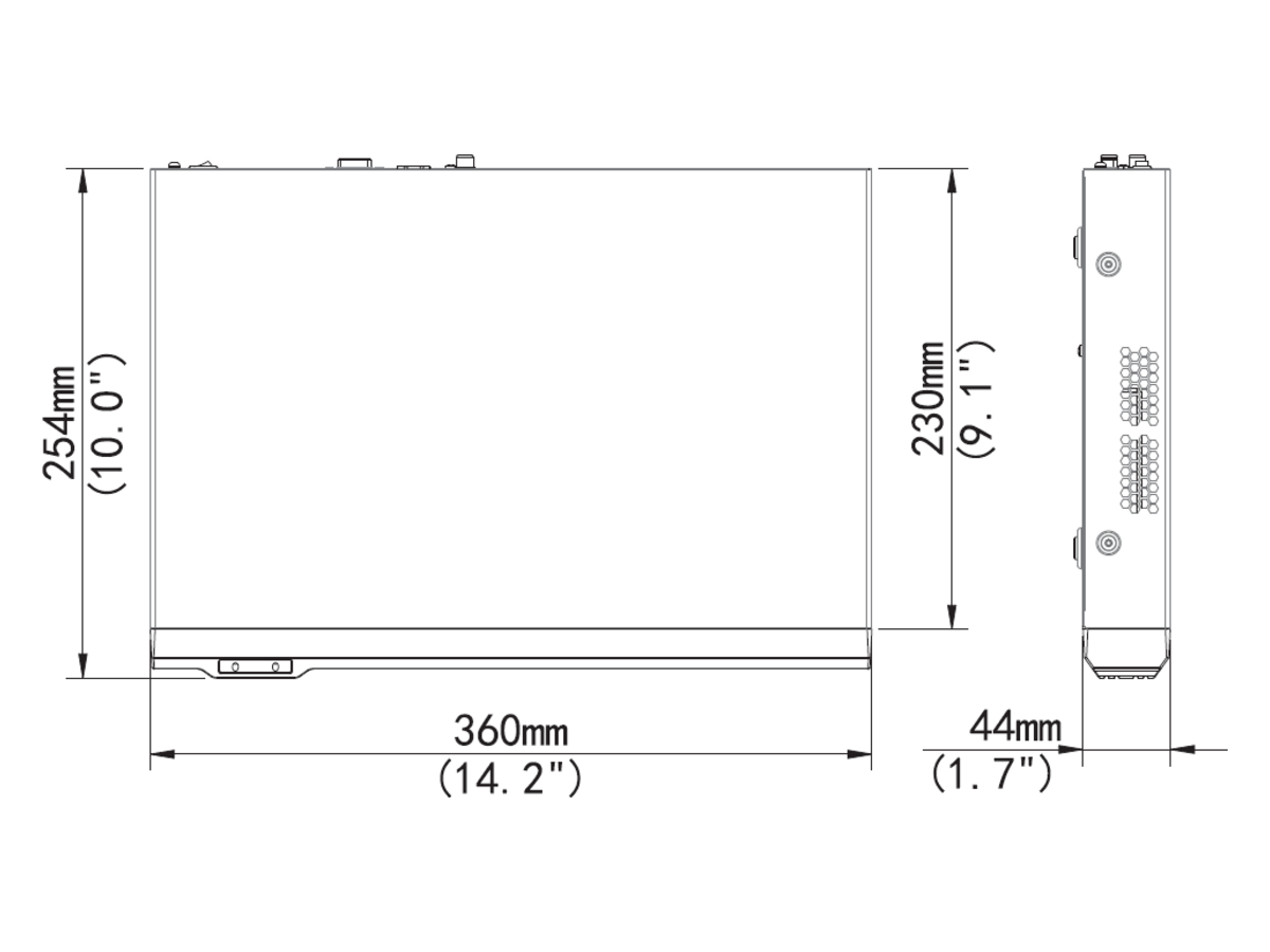 UNV-NVR202E-SERIES uniview Network Video Recorder 產品圖片