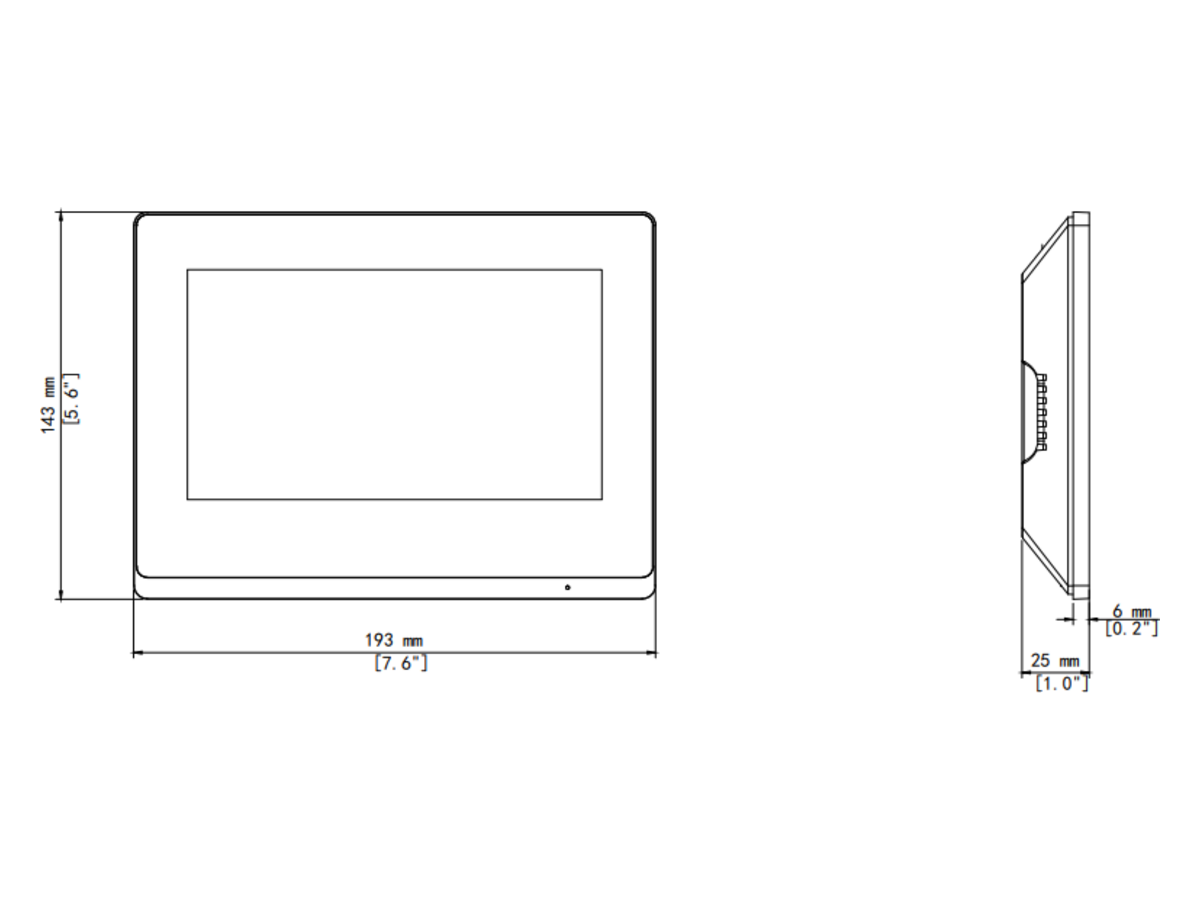 UNV-OEI-372S-H-W-INDOOR-STATION uniview OEI-372S-H-W Indoor Station 產品圖片