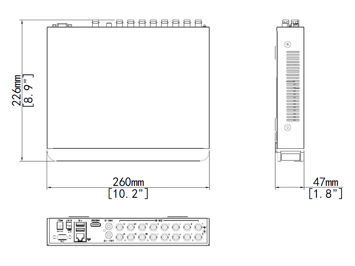 UNV-XVR301-16G3-SERIES-V1.00 Uniview XVR301-16G3 產品圖片